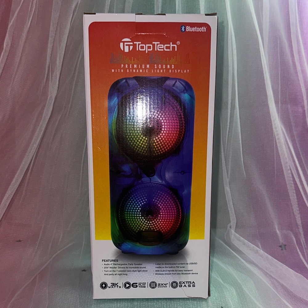 Bluetooth Speaker with Dynamic Light Display